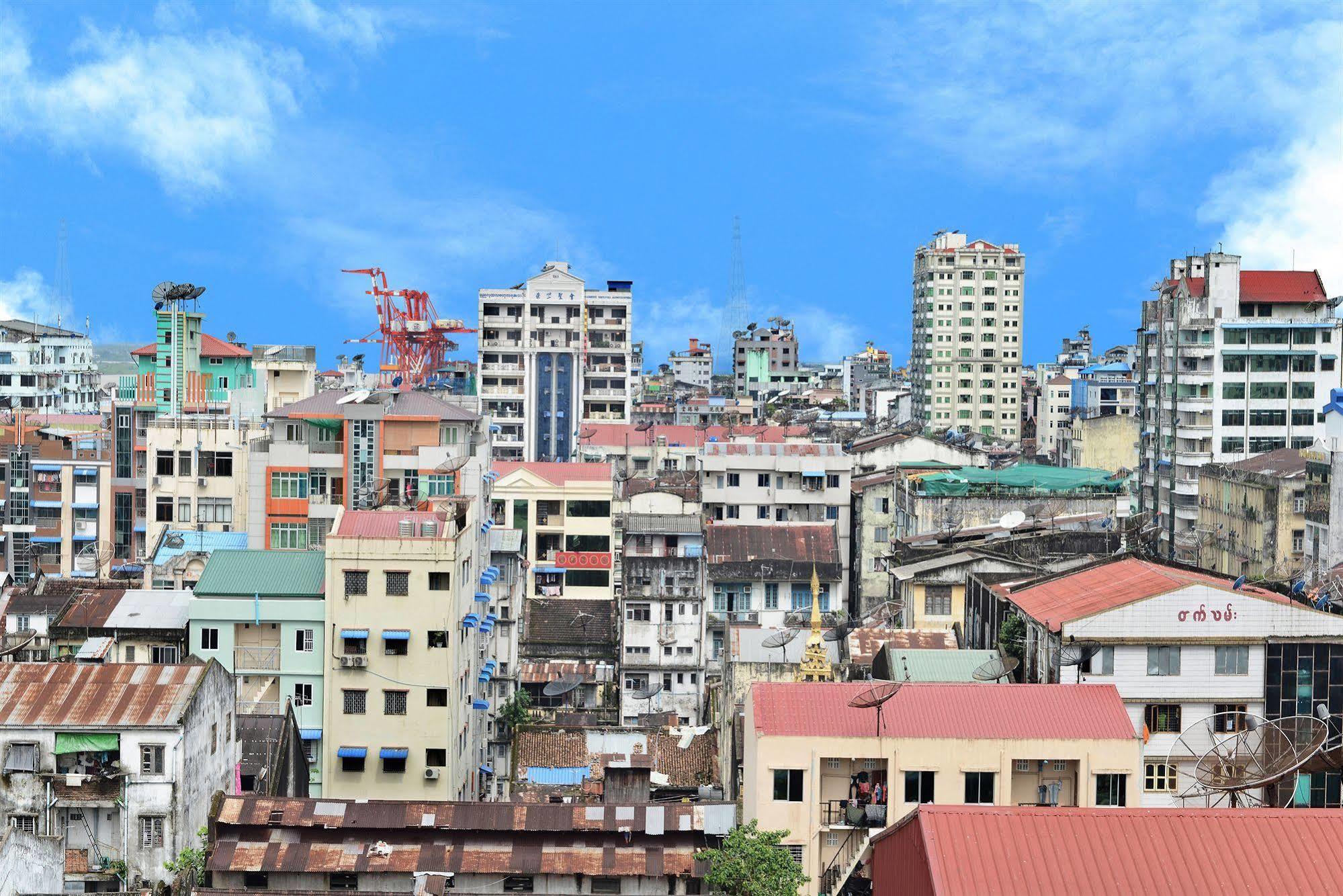 Hotel Grand United - 21St Downtown Yangon Exterior foto