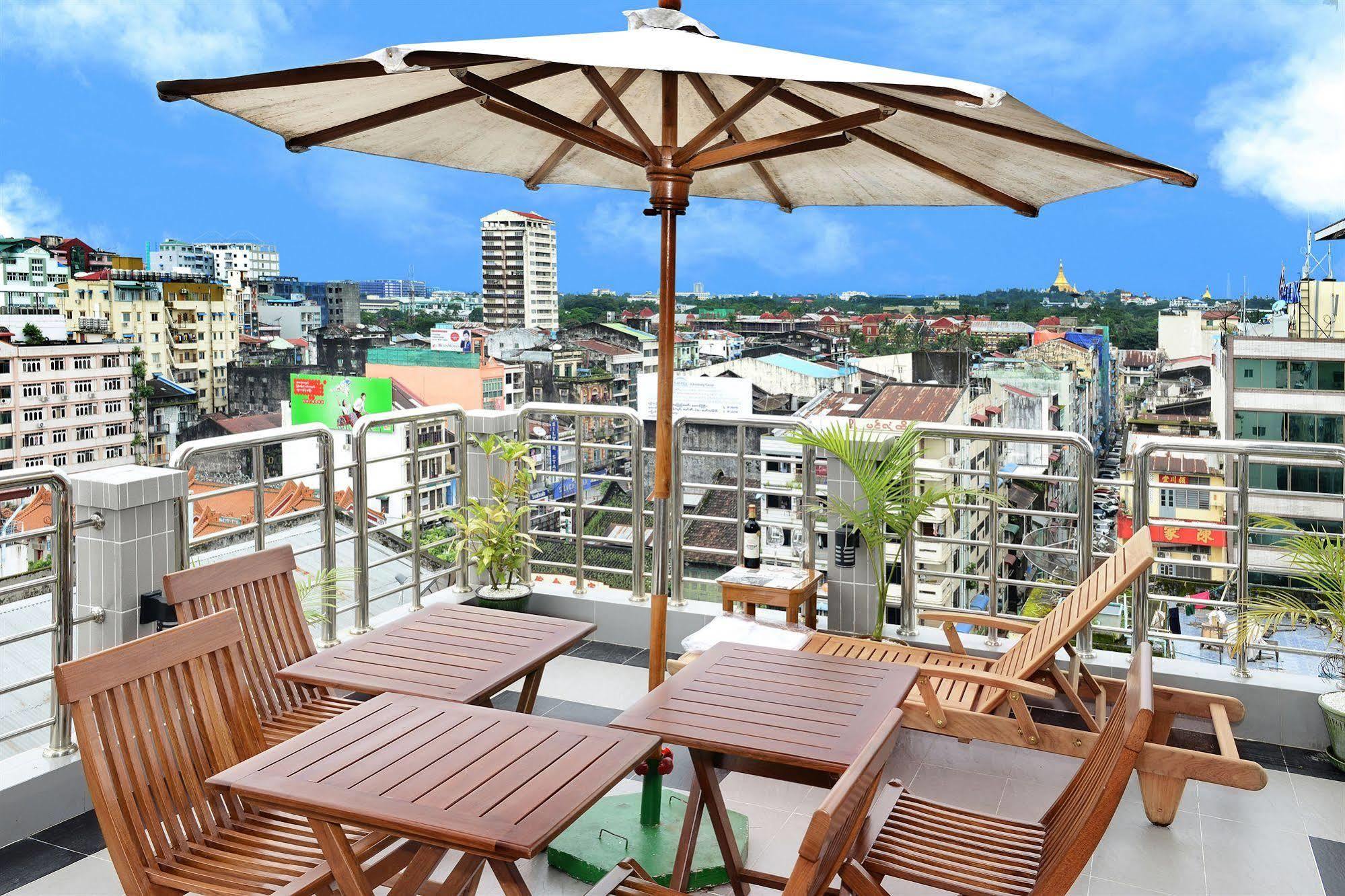 Hotel Grand United - 21St Downtown Yangon Exterior foto